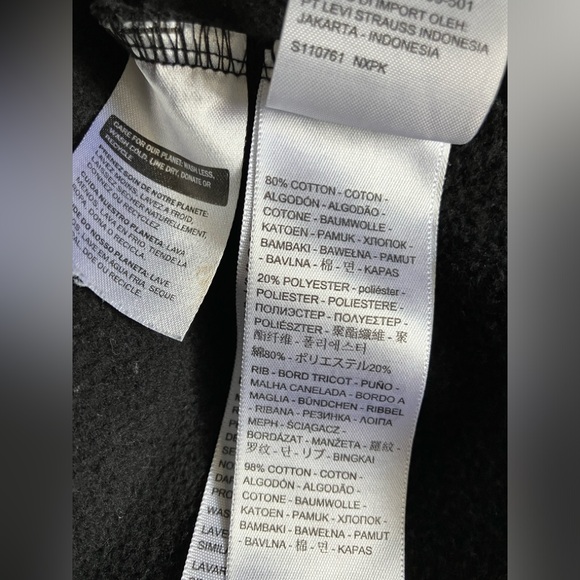 Levi’s black hoodie - Picture 6 of 6